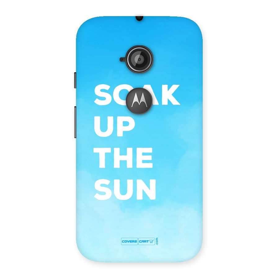 Soak Up The Sun Back Case for Moto E 2nd Gen