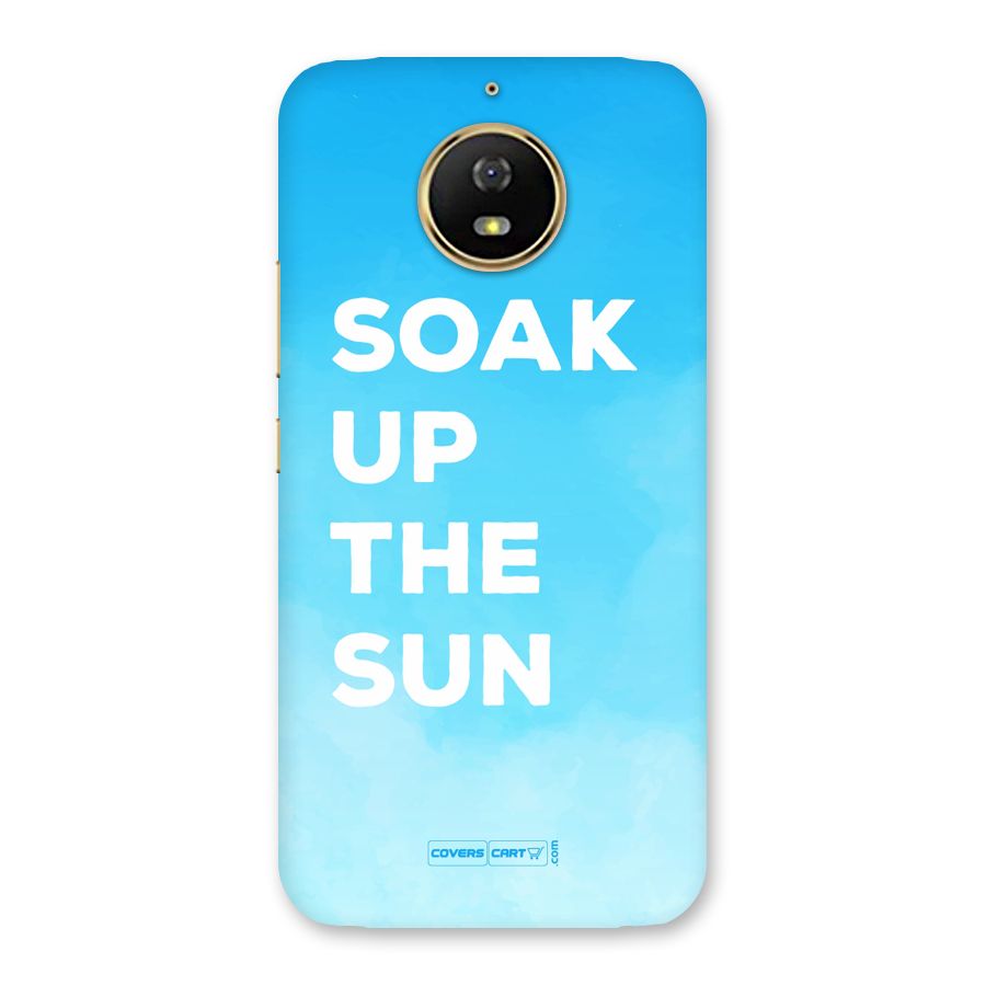 Soak Up The Sun Back Case for Moto G5s