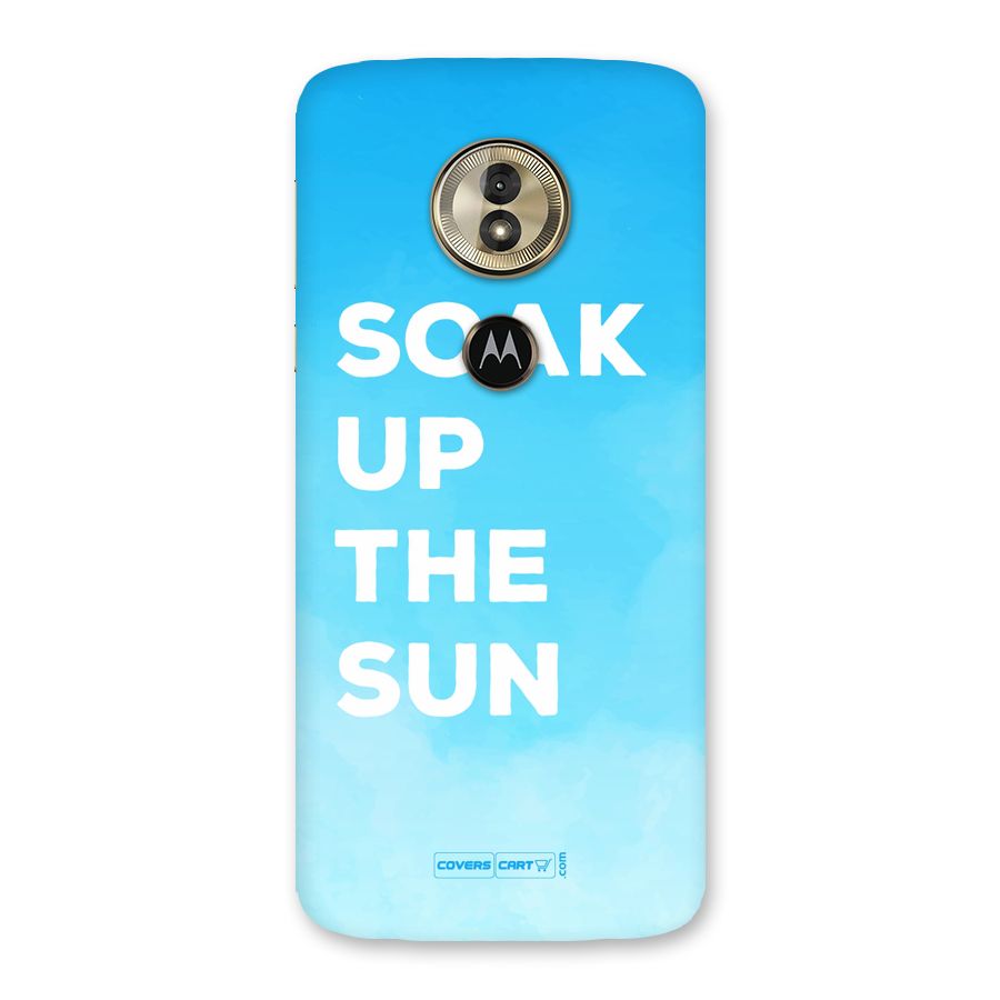 Soak Up The Sun Back Case for Moto G6 Play