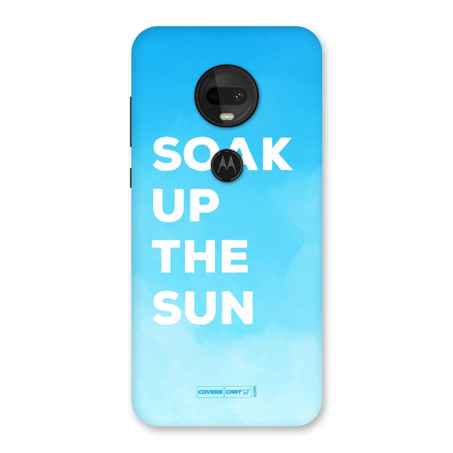 Soak Up The Sun Back Case for Moto G7
