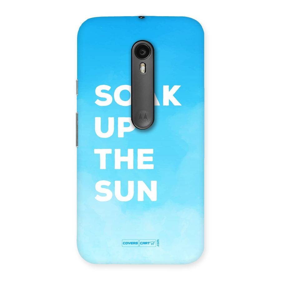Soak Up The Sun Back Case for Moto G Turbo