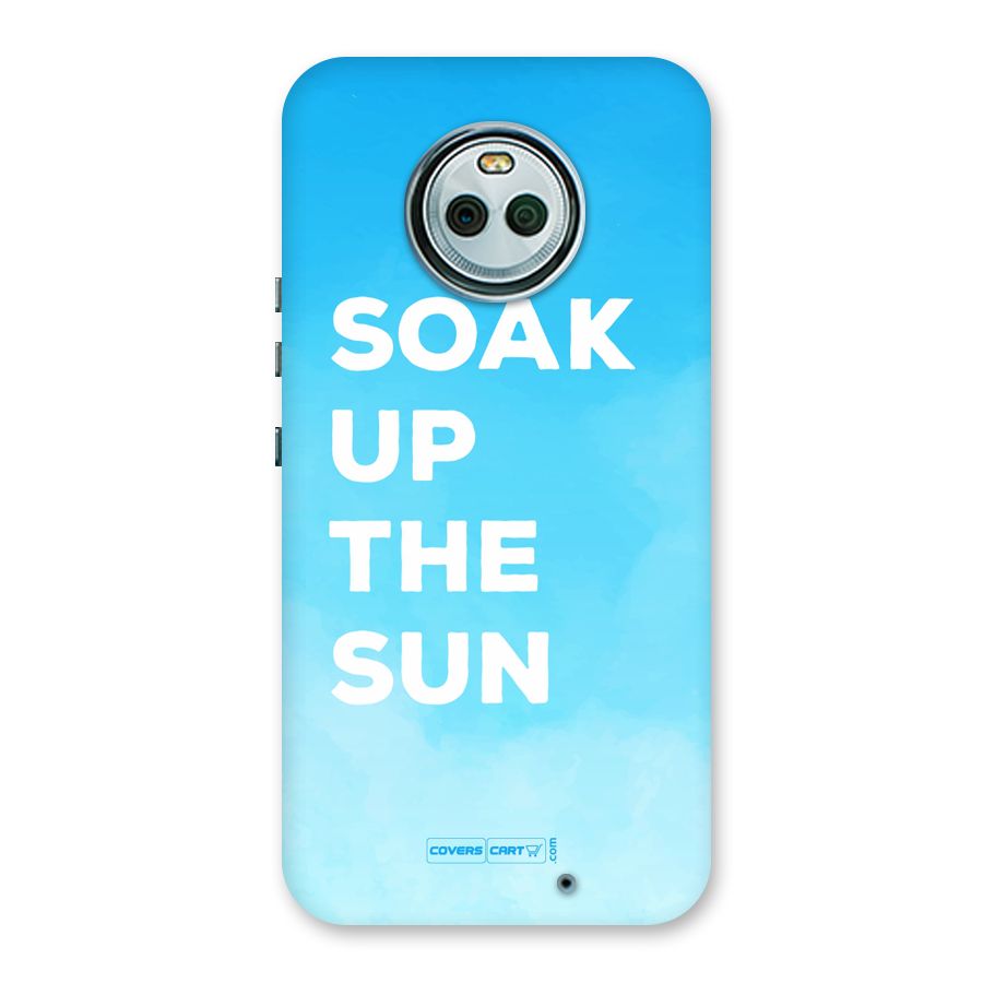 Soak Up The Sun Back Case for Moto X4