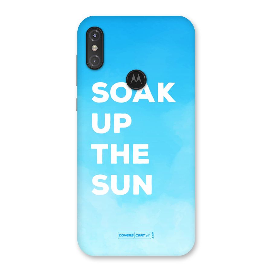 Soak Up The Sun Back Case for Motorola One Power