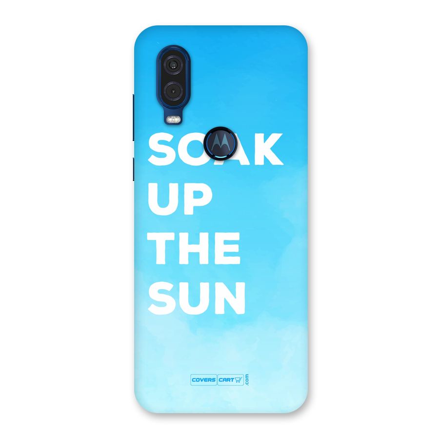 Soak Up The Sun Back Case for Motorola One Vision