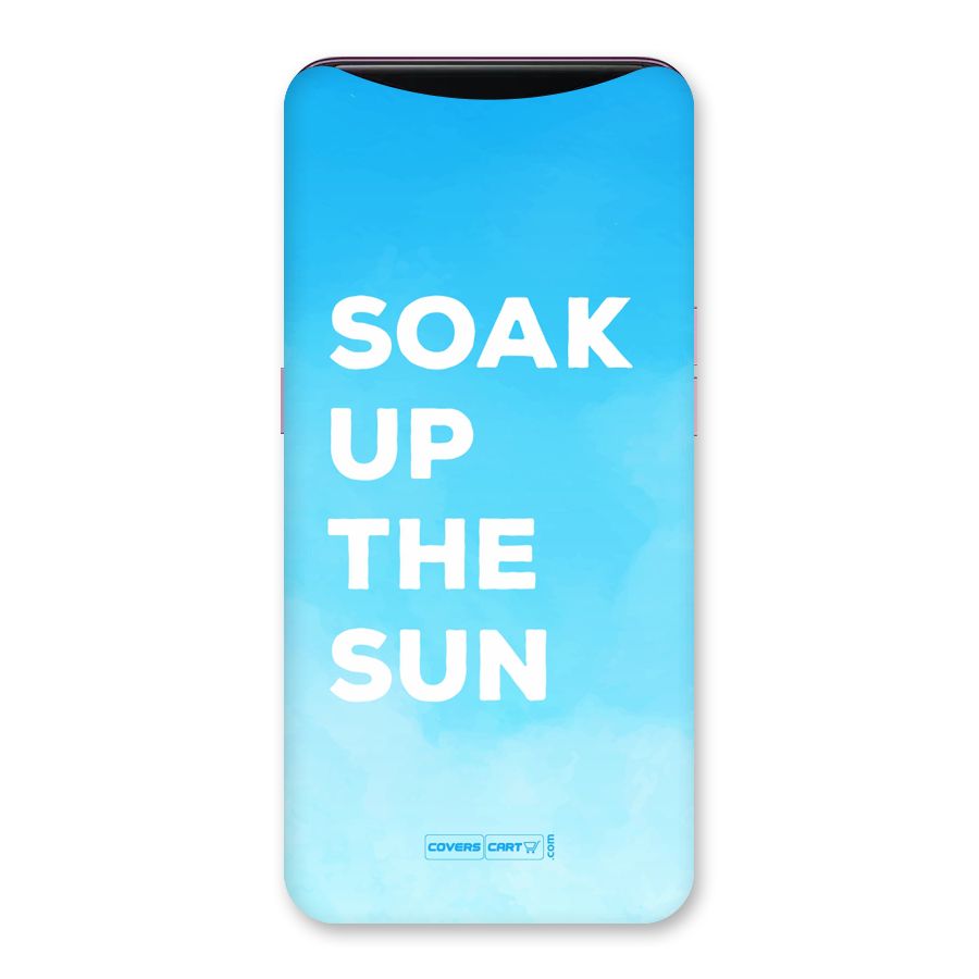 Soak Up The Sun Back Case for Oppo Find X