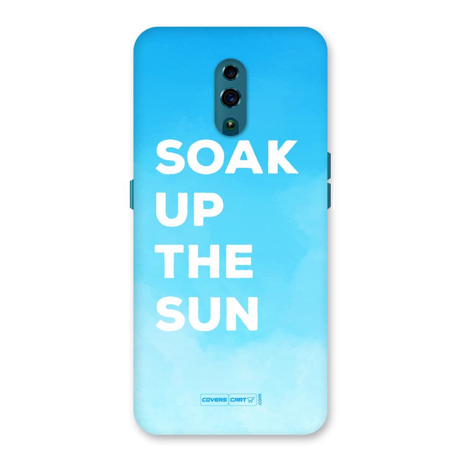 Soak Up The Sun Back Case for Oppo Reno
