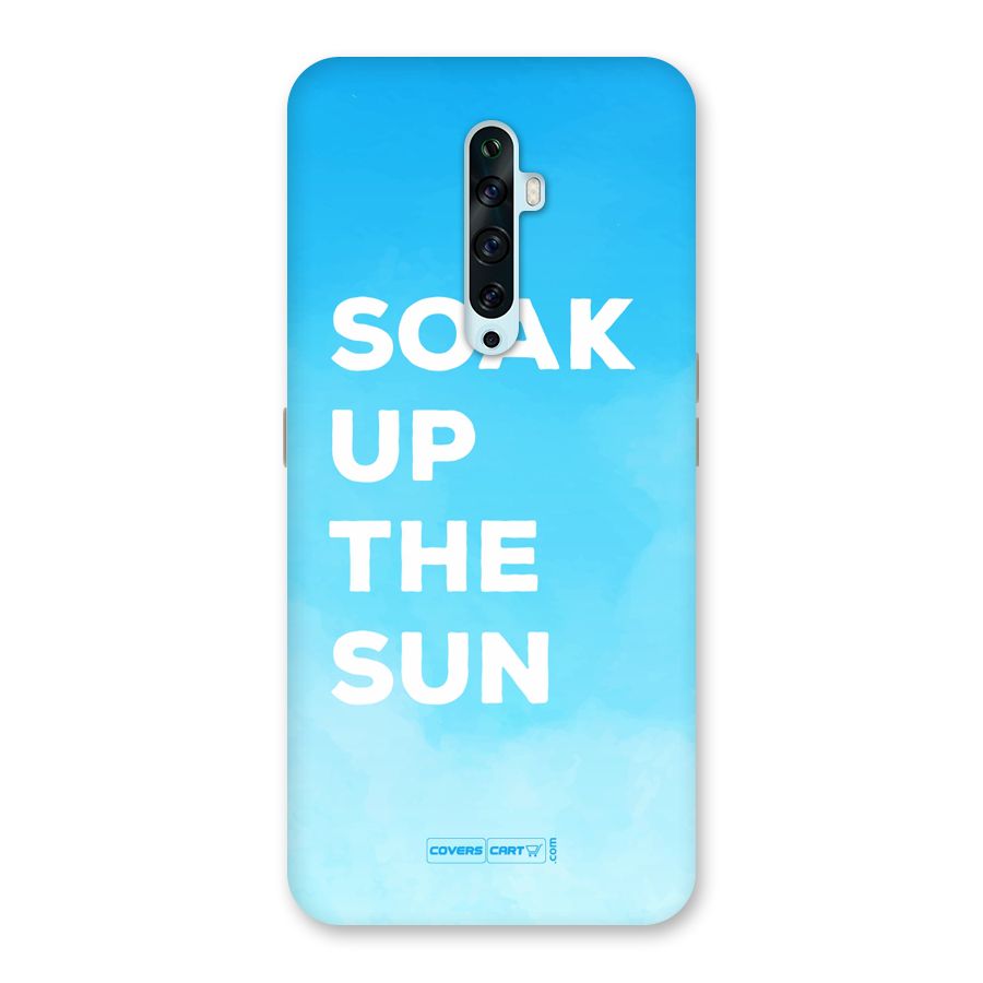 Soak Up The Sun Back Case for Oppo Reno2 F