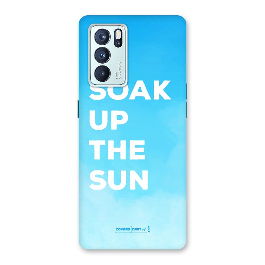 Soak Up The Sun Back Case for Oppo Reno6 Pro 5G