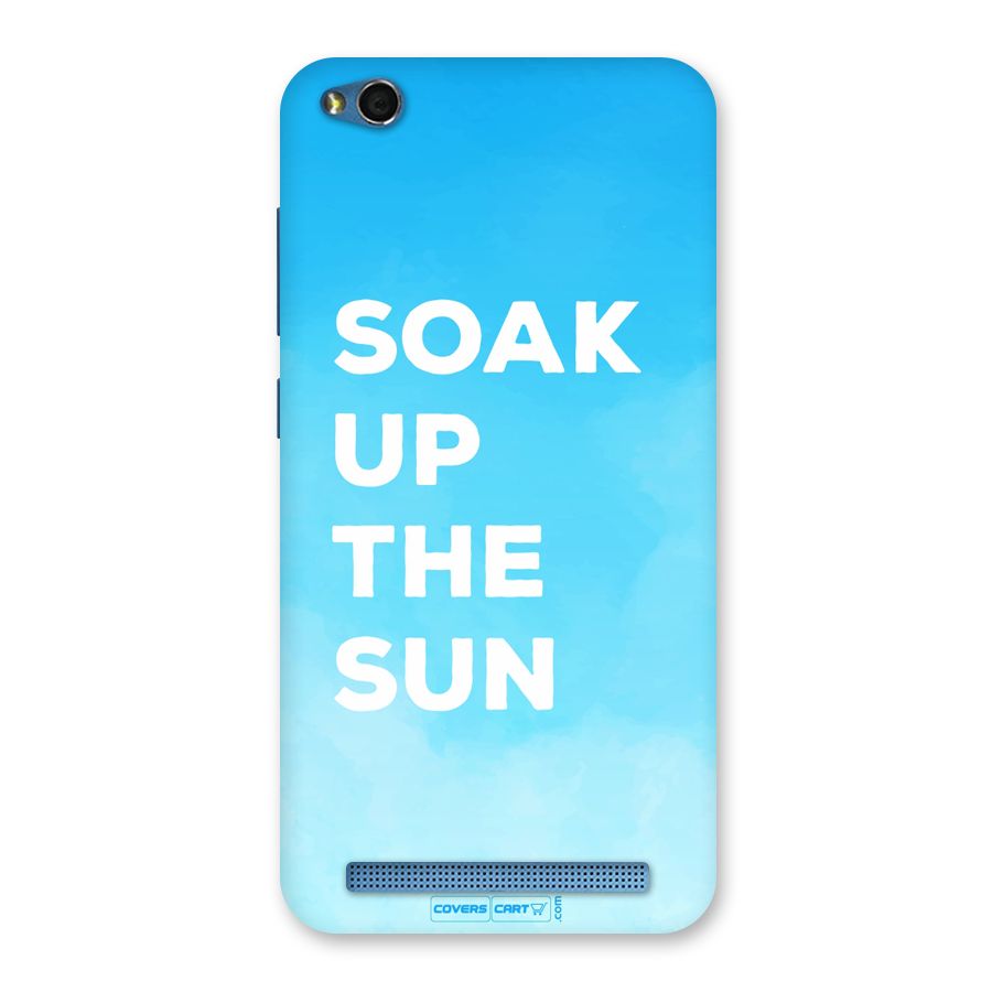 Soak Up The Sun Back Case for Redmi 5A