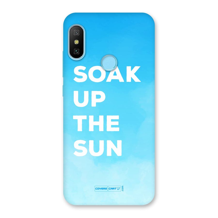 Soak Up The Sun Back Case for Redmi 6 Pro