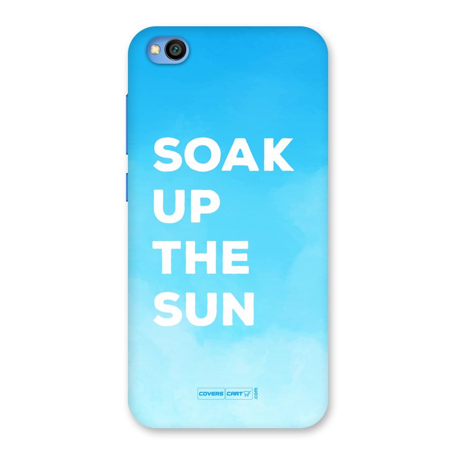 Soak Up The Sun Back Case for Redmi Go