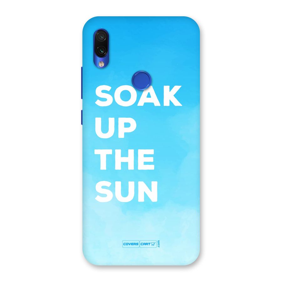 Soak Up The Sun Back Case for Redmi Note 7S