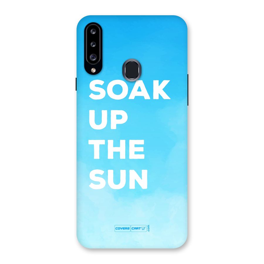 Soak Up The Sun Back Case for Samsung Galaxy A20s