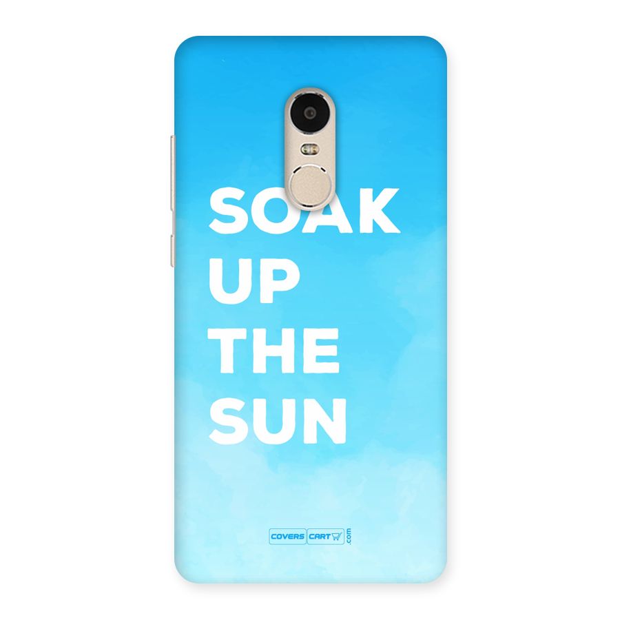 Soak Up The Sun Back Case for Xiaomi Redmi Note 4
