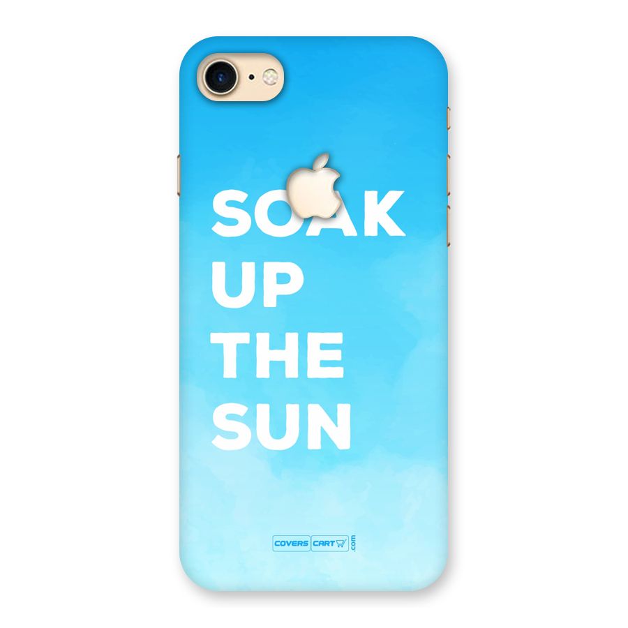 Soak Up The Sun Back Case for iPhone 7 Apple Cut