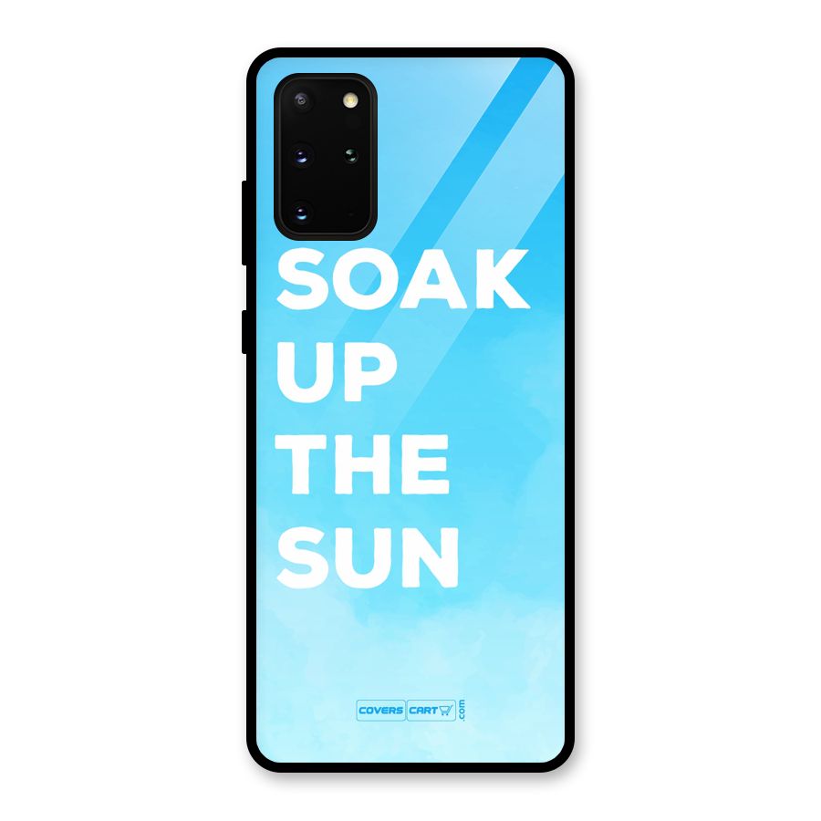 Soak Up The Sun Glass Back Case for Galaxy S20 Plus