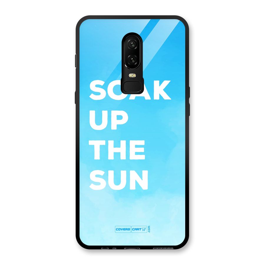 Soak Up The Sun Glass Back Case for OnePlus 6