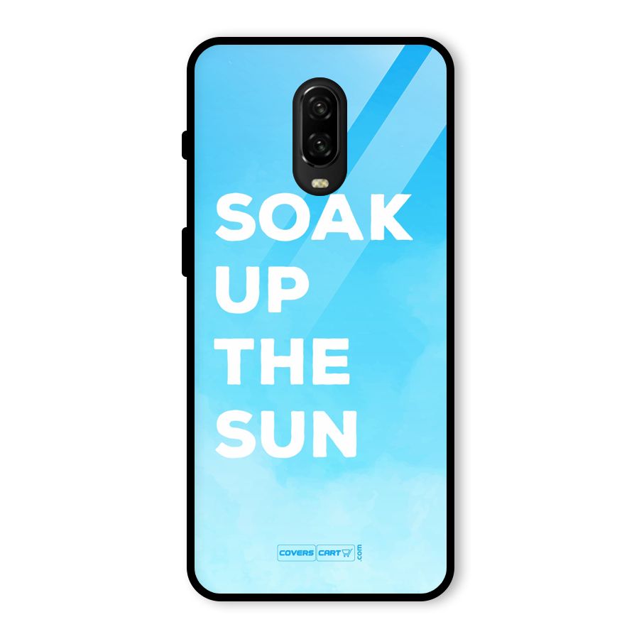 Soak Up The Sun Glass Back Case for OnePlus 6T
