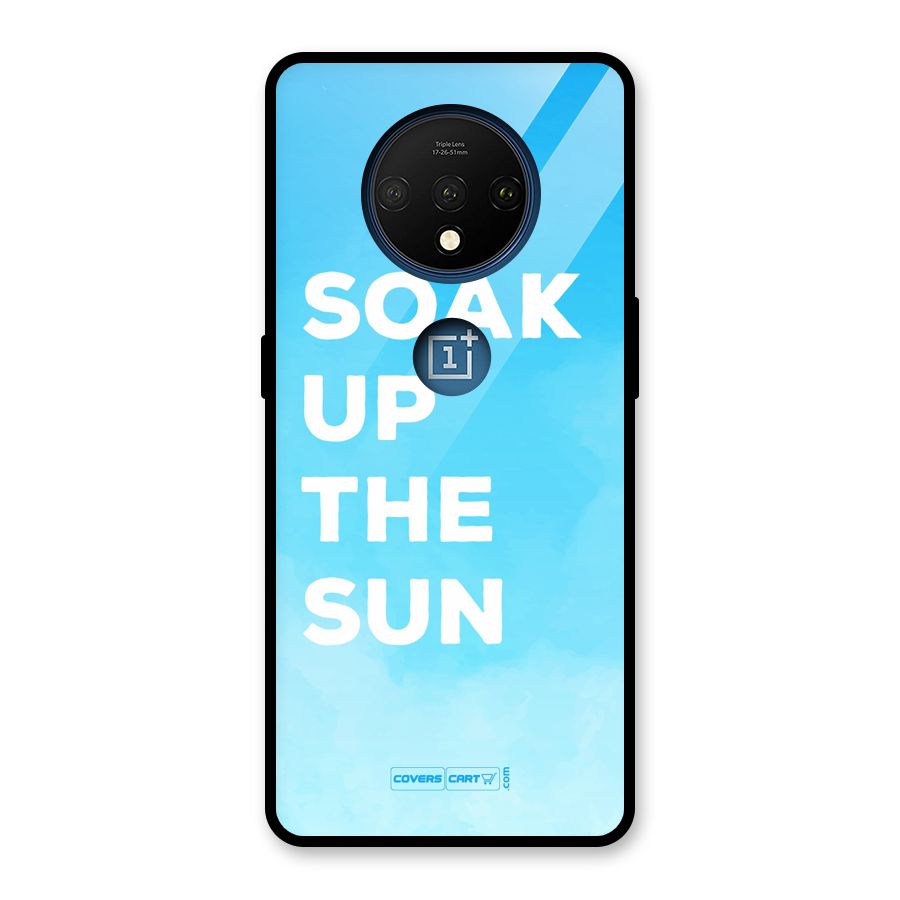Soak Up The Sun Glass Back Case for OnePlus 7T