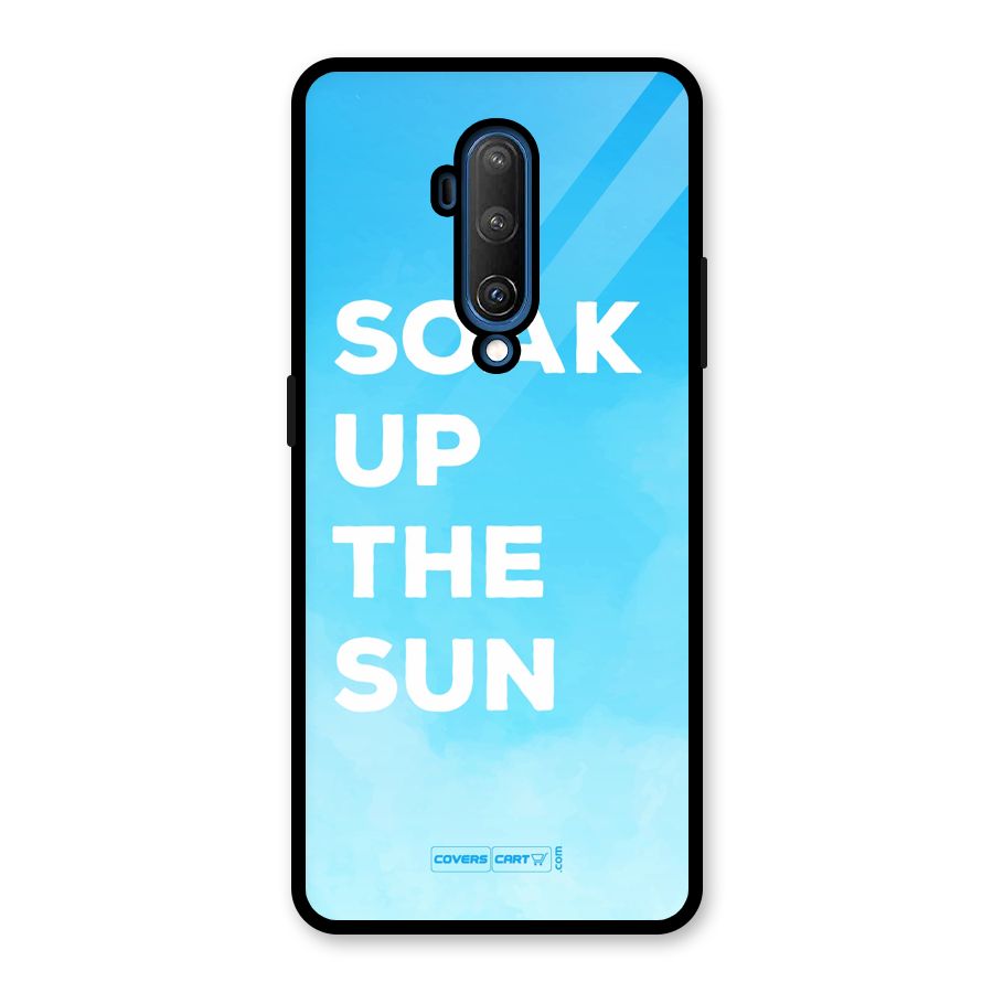 Soak Up The Sun Glass Back Case for OnePlus 7T Pro