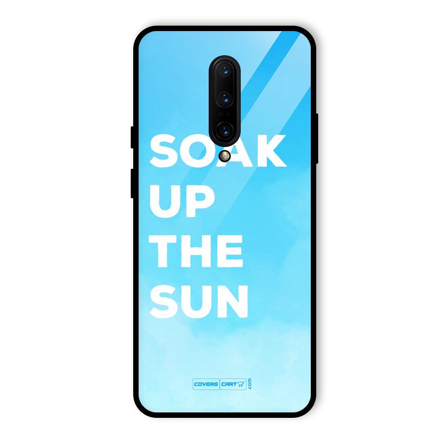 Soak Up The Sun Glass Back Case for OnePlus 7 Pro