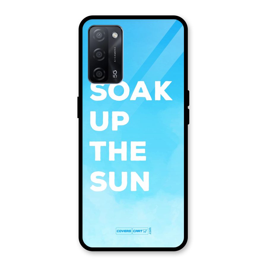 Soak Up The Sun Glass Back Case for Oppo A53s 5G