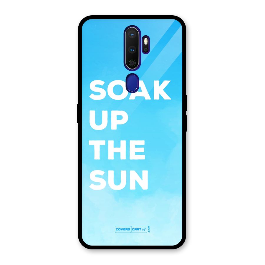 Soak Up The Sun Glass Back Case for Oppo A9 (2020)
