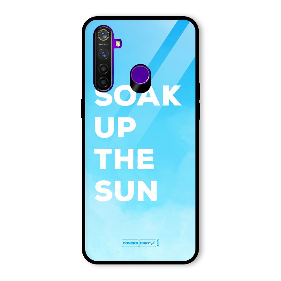 Soak Up The Sun Glass Back Case for Realme 5 Pro