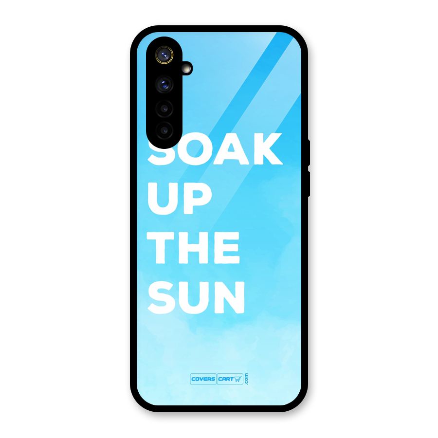 Soak Up The Sun Glass Back Case for Realme 6