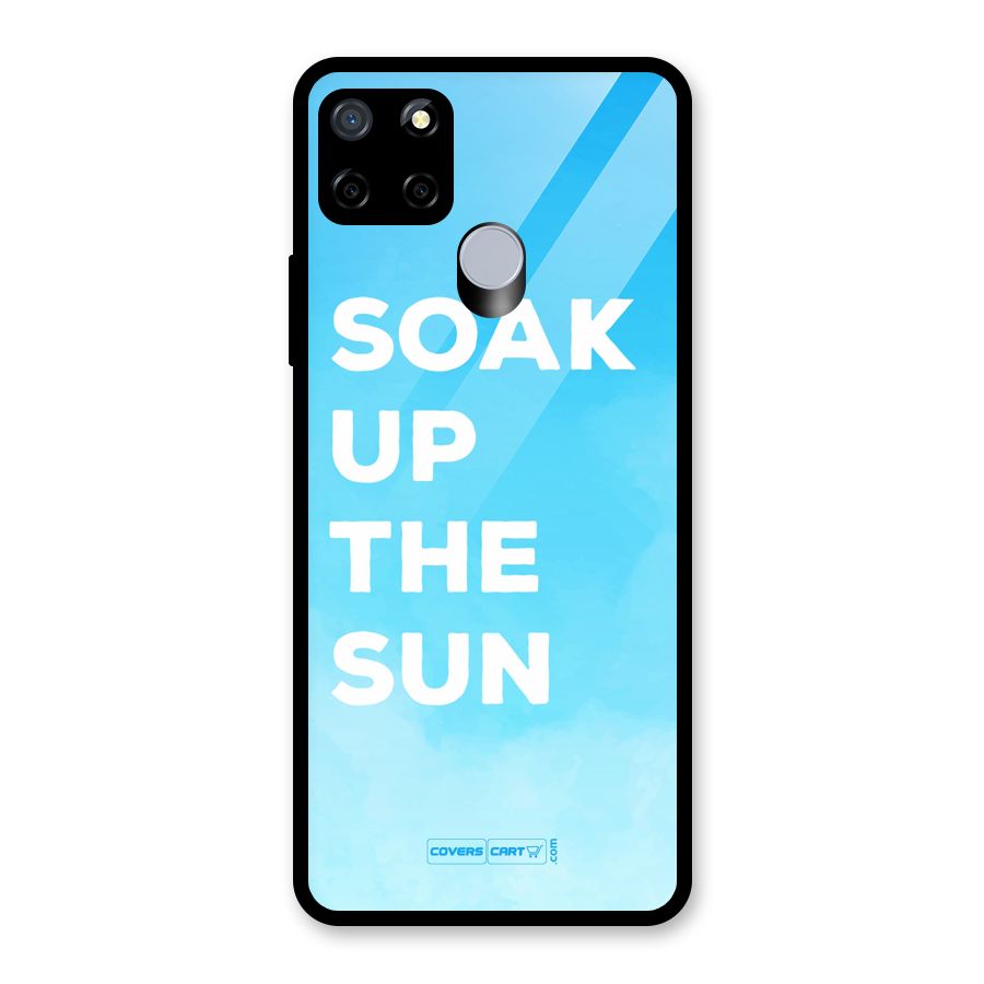 Soak Up The Sun Glass Back Case for Realme C12