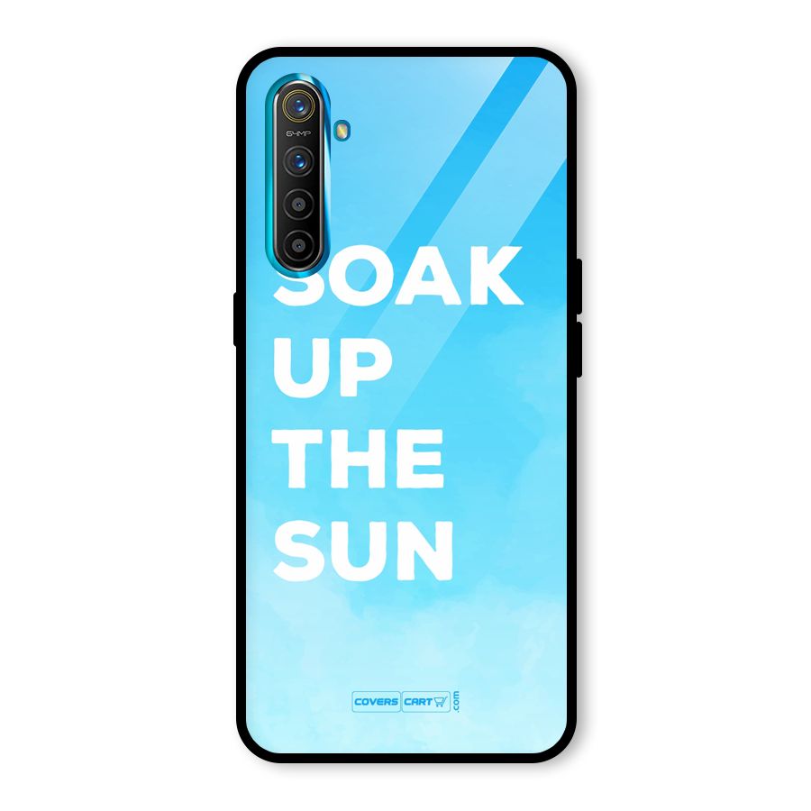 Soak Up The Sun Glass Back Case for Realme X2
