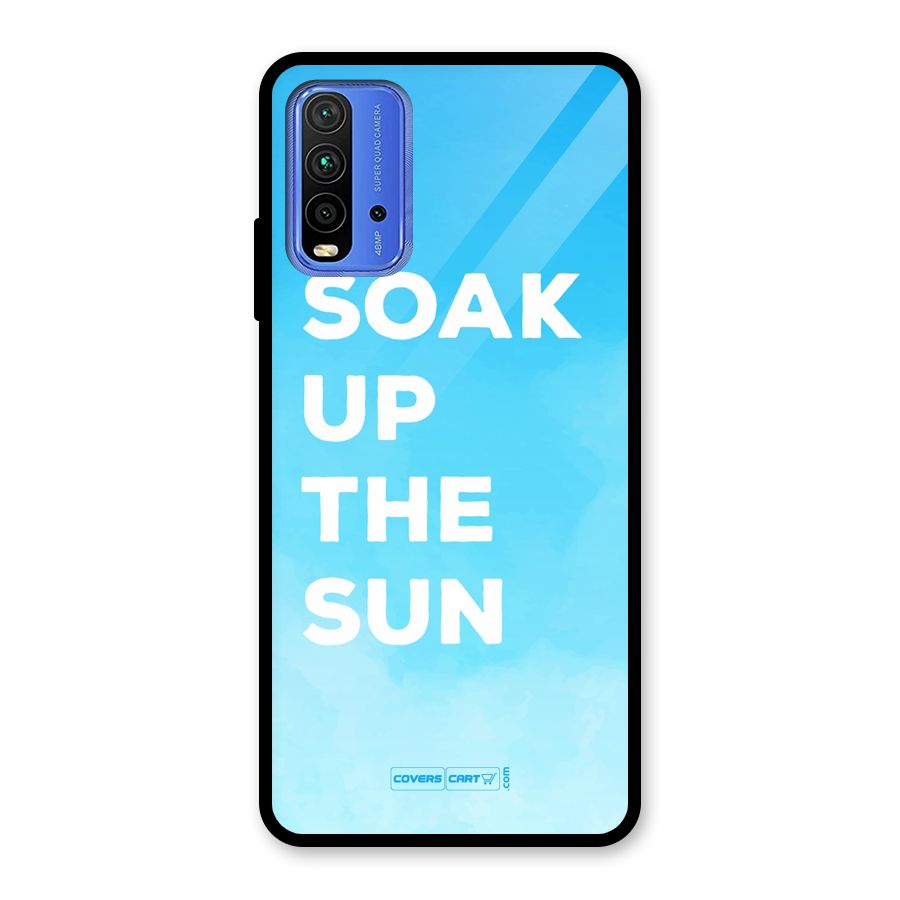 Soak Up The Sun Glass Back Case for Redmi 9 Power