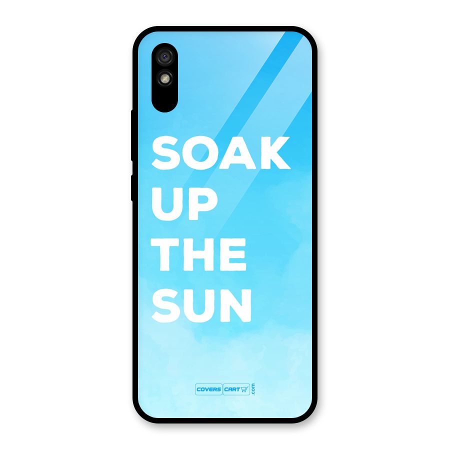 Soak Up The Sun Glass Back Case for Redmi 9i
