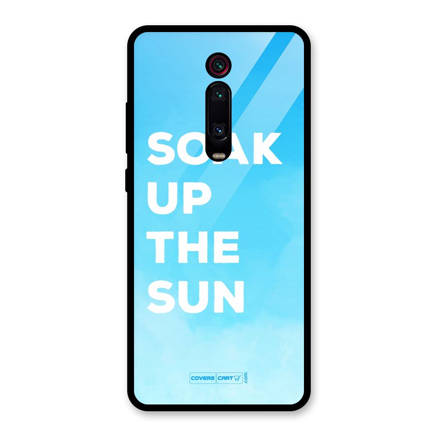 Soak Up The Sun Glass Back Case for Redmi K20 Pro