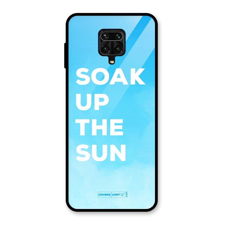 Soak Up The Sun Glass Back Case for Redmi Note 10 Lite