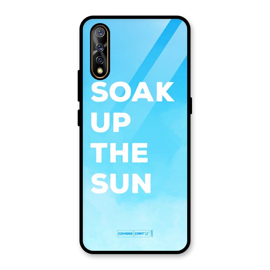 Soak Up The Sun Glass Back Case for Vivo S1