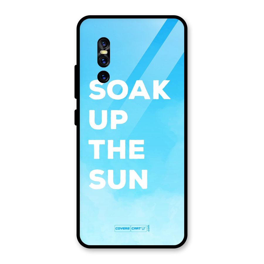 Soak Up The Sun Glass Back Case for Vivo V15 Pro