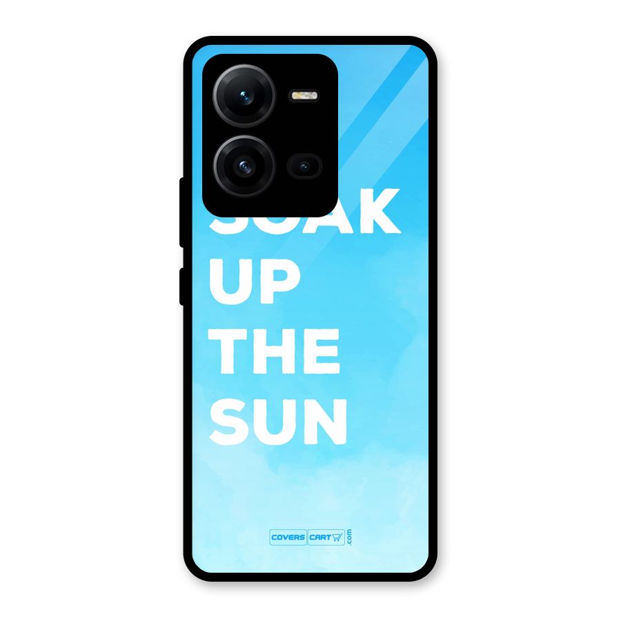 Soak Up The Sun Glass Back Case for Vivo V25