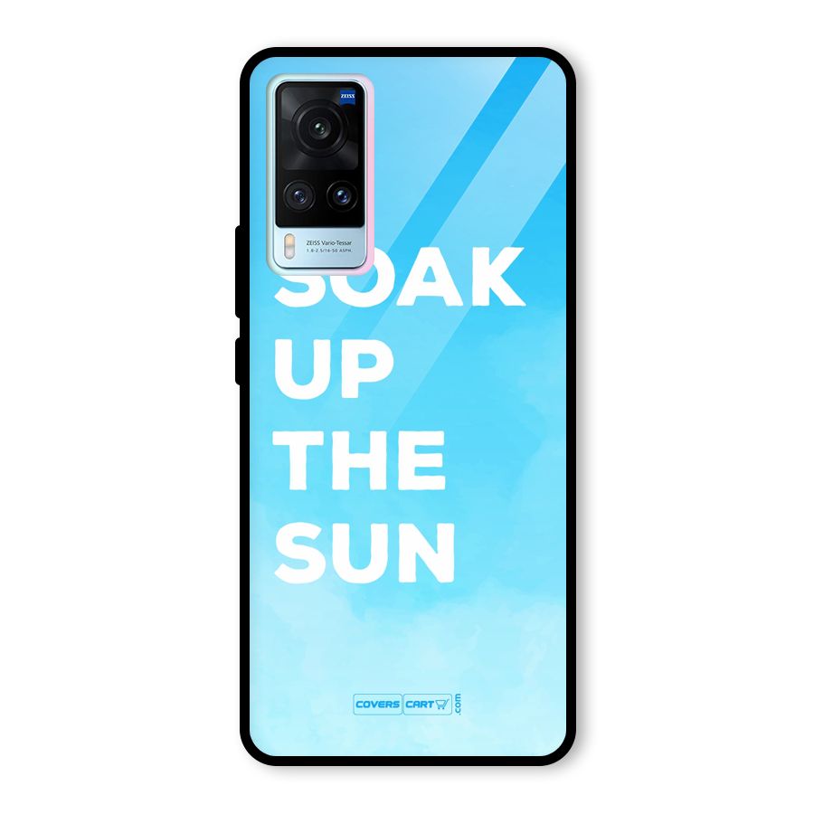 Soak Up The Sun Glass Back Case for Vivo X60