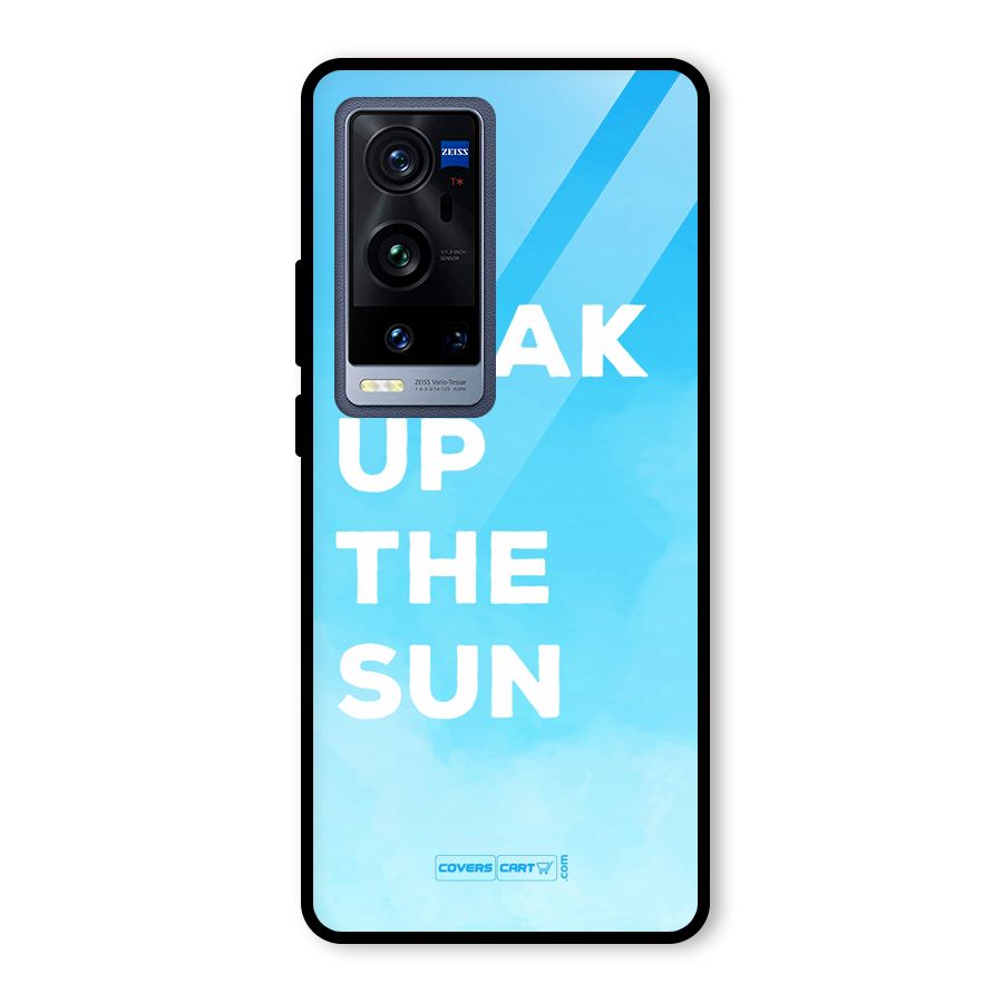 Soak Up The Sun Glass Back Case for Vivo X60 Pro Plus