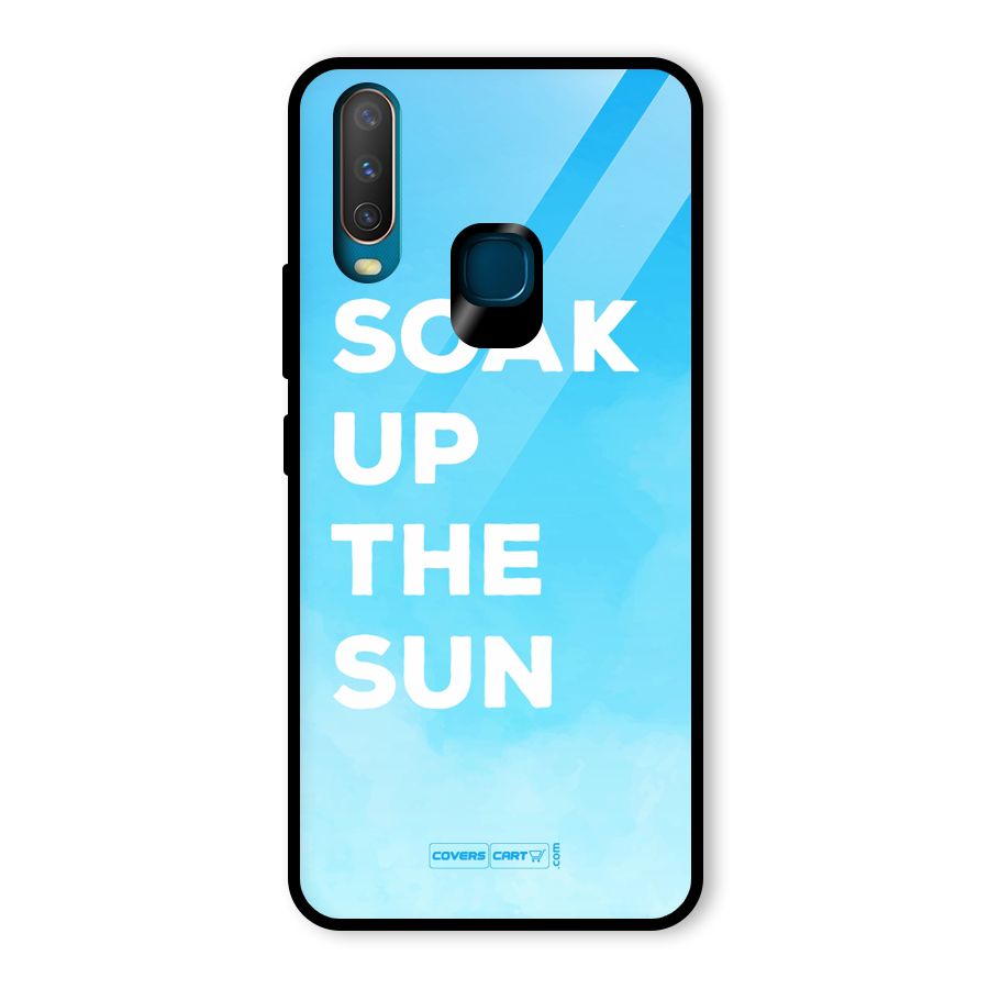 Soak Up The Sun Glass Back Case for Vivo Y15