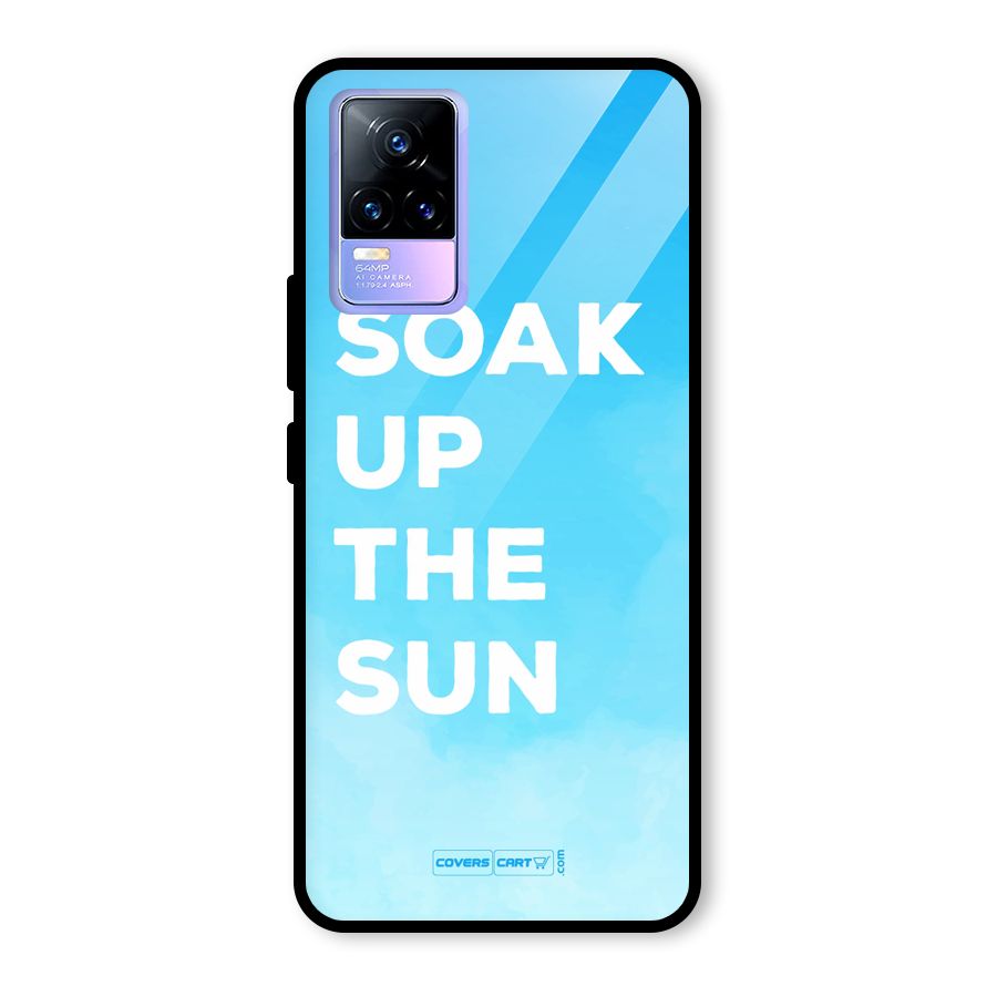 Soak Up The Sun Glass Back Case for Vivo Y73