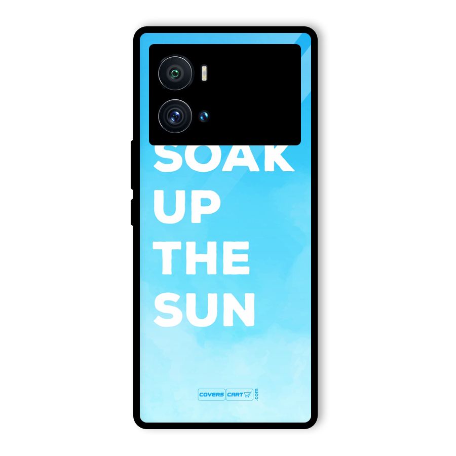 Soak Up The Sun Glass Back Case for Vivo iQOO 9 Pro