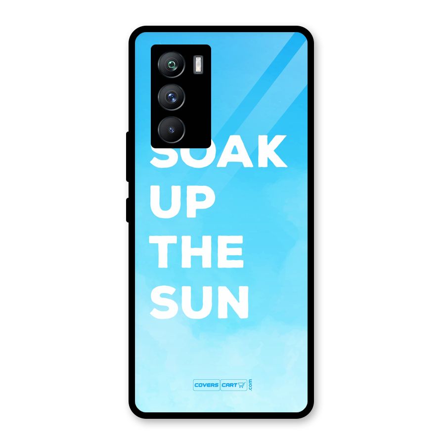 Soak Up The Sun Glass Back Case for Vivo iQOO 9 SE