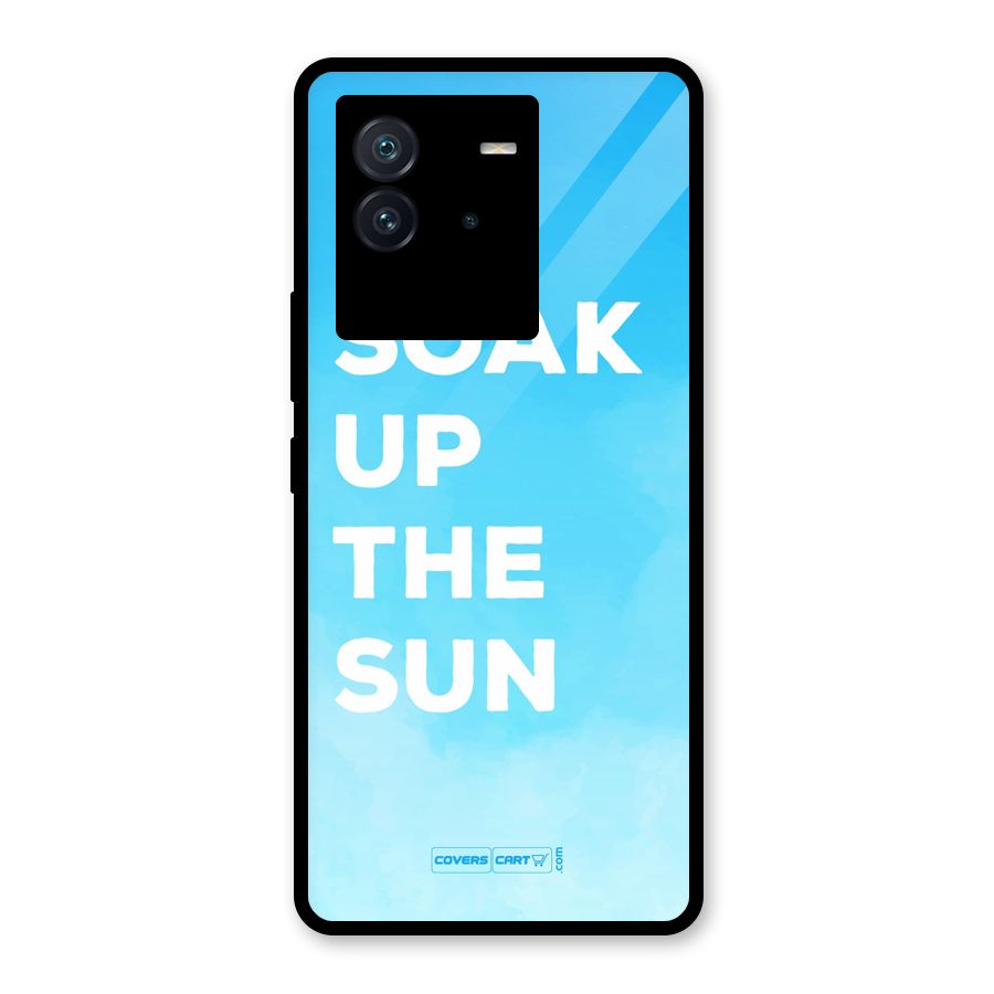 Soak Up The Sun Glass Back Case for Vivo iQOO Neo 6 5G