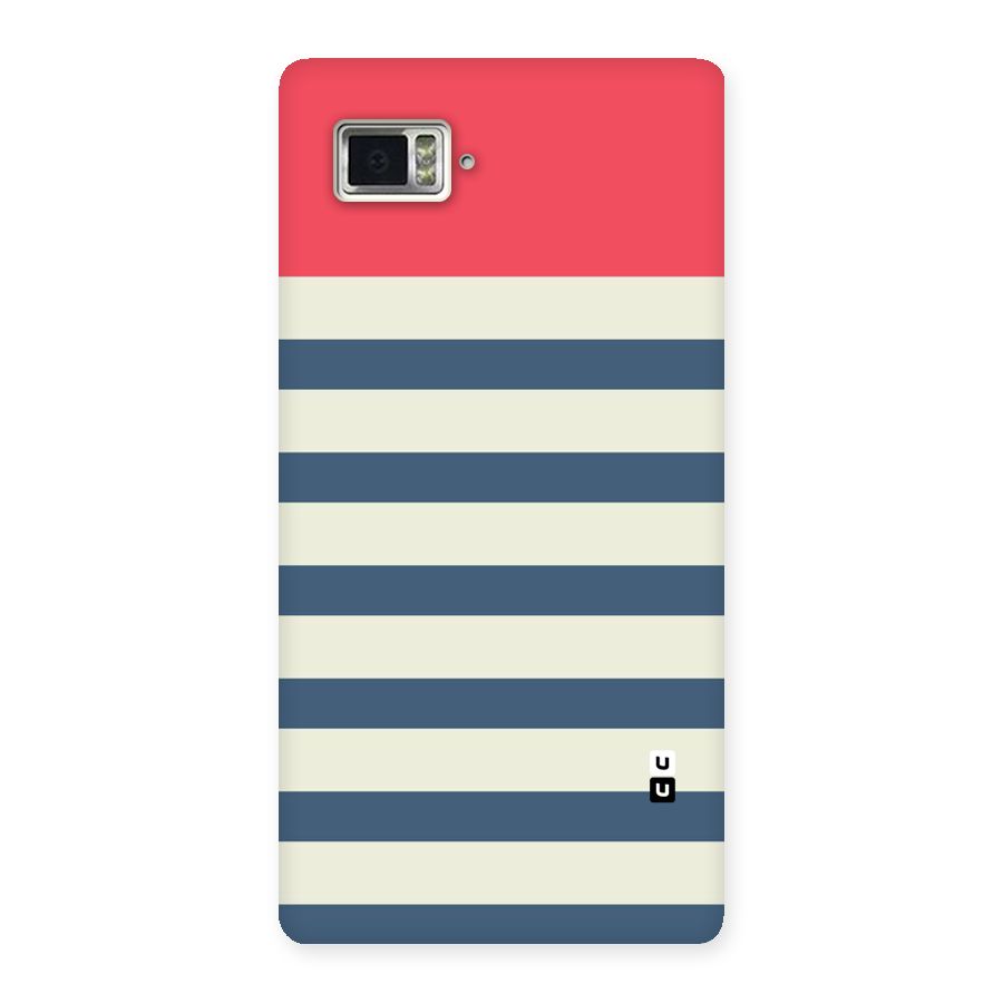 Solid Orange And Stripes Back Case for Vibe Z2 Pro K920