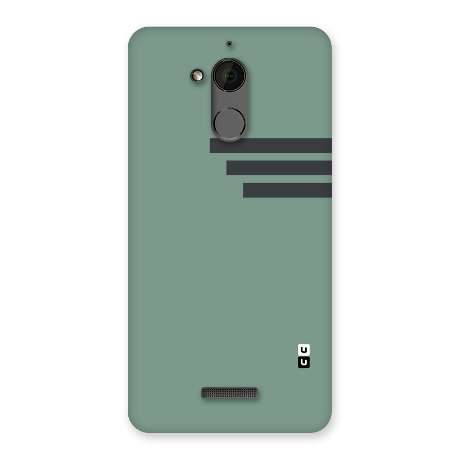 Solid Sports Stripe Back Case for Coolpad Note 5