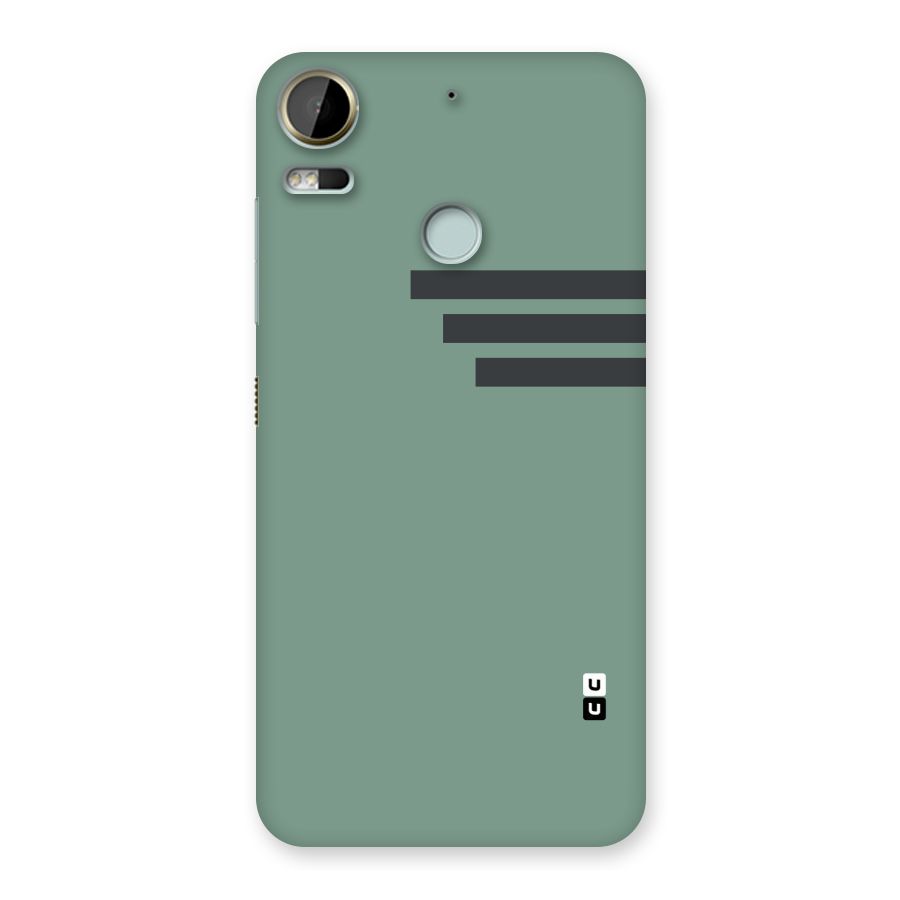 Solid Sports Stripe Back Case for Desire 10 Pro