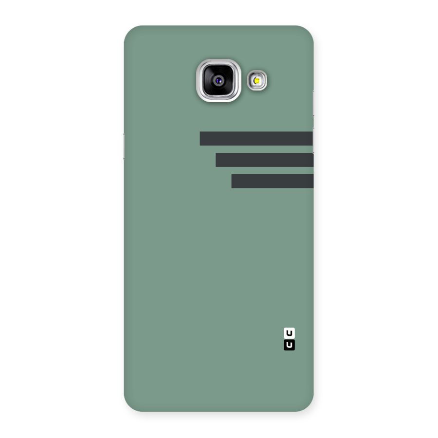 Solid Sports Stripe Back Case for Galaxy A5 2016