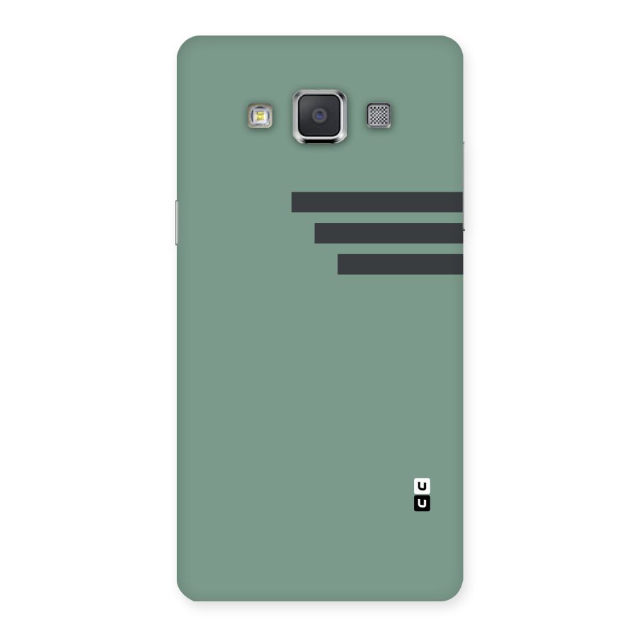 Solid Sports Stripe Back Case for Galaxy Grand Max